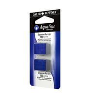 Daler Rowney Aquafine 1/2 Tablet Suluboya 2'li Set ULTRAMARINE BLUE LIGHT/ULTRAMARINE BLUE 
