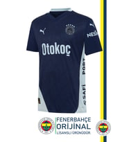 Fenerbahçe Orijinal Lisanslı Unisex 24-25 Yeni Sezon Mavi Forma (Lacivert)