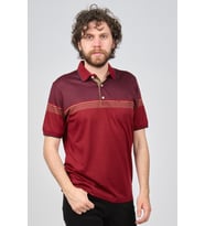 Wellalux Erkek Cep Detaylı Polo Yaka T-Shirt 593193021 Bordo