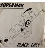 Black Lace Superman 45lik Plak (Karışık)