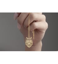 KURT FİGÜRLÜ GÜMÜŞ KOLYE,  925 AYAR GÜMÜŞ KOLYE, GÜMÜŞ, ROSE GOLD, ALTIN KAPLAMA KOLYE