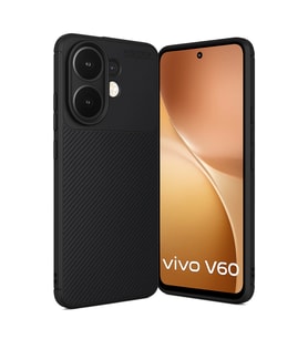 Vivo V60 5g Auto Focus Karbon Kapak - Siyah