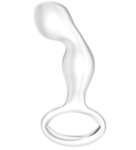 Lovetoy Glass Romance 12 Cm Prostat Cam Plug Dildo