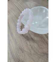SERTİFİKALI PEMBE KUVARS ROLEKS DOĞALTAŞ BİLEKLİK