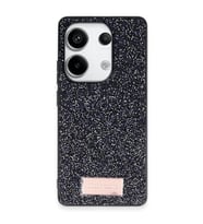 Onegif Note 13 4G Bright Simli Kapak - Siyah