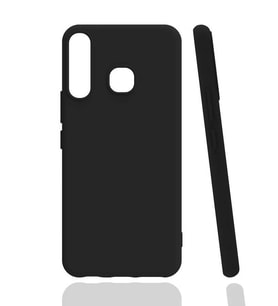 Kvy İnfinix Hot 8 Biye Silikon Kılıf (Siyah)
