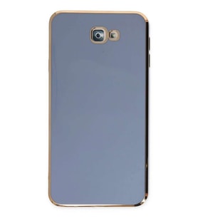 Galaxy J7 Prime Kılıf Volet Silikon - Mavi