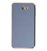 Galaxy J7 Prime Kılıf Volet Silikon - Mavi