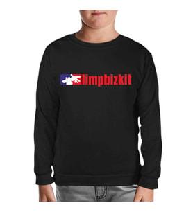 Limpbizkit - Logo Siyah Çocuk Sweatshirt