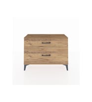 Arges Şifonyer 2 Çekmeceli 88x30x64 Çam-Çam