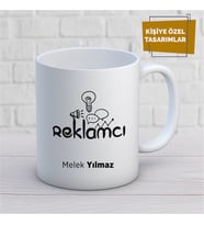 Kişiye Özel İsim Yazılabilir Reklamcı Kupa Bardak