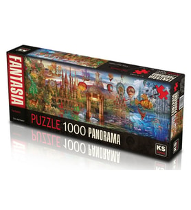 KS Games 1000 Parça Fantastic Panorama Puzzle - Ciro Marchetti
