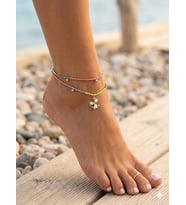 925 Ayar Gümüş Özel Işıltılı Renkli Mineli Minimal Halhal Çeşitleri.rose.gold.rodaj Seçeneği