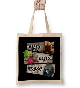 Bears Beets Battlestar Galactica 04 Bez Çanta Uzun Saplı