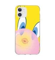 Iphone 11 Uyumlu Tweety Tasarımlı Şeffaf Telefon Kılıfı
