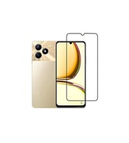 Realme C53 Uyumlu Kılıf Dostu Cam Ekran Koruyucu - Şeffaf