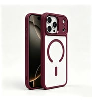 Apple iPhone 18 Pro Max Kılıf Wireless Şarj Özellikli Zore Krom M-safe Silikon Kapak