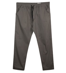 Erkek 118 -156 Kilo Arası İçin Uygun Lastikli Paça Bağcıklı Battal Boy Gabardin Pantolon Toprak