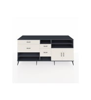 Kronos Konsol 5 Raflı 4 Çekmeceli 2 Kapaklı 220x59x99 Antrasit-Aytaşı/Aytaşı