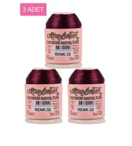 Northcity 3 Adet Altınbaşak Oya ve Dantel İpi 20 gr - Royaleks - No: 032