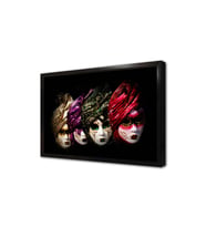 Maske Çerçeveli Mdf Tablo