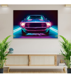 Ford Mustang Gt Kanvas Tablo
