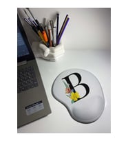 Harf Bakılı Bilek Destekli Mouse Pad