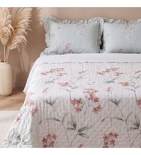 Doğal Breeze Çift Kişilik Yatak Örtüsü Seti – 3 Parça