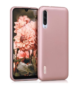 Xiaomi Mi 9 Lite Premium Silikon Kılıf Rose Gold