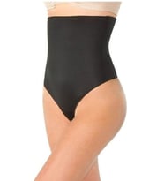 Kadın Dikişsiz Slikon Slip Toparlayıcı Bayan Korse 890 (Siyah)