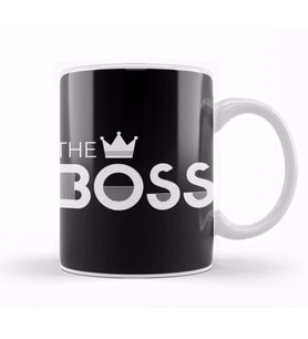 The Boss Family Matching Collection Kupa Bardak Porselen