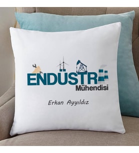 Kişiye Özel Endüstri Mühendisine Hediye Yastık