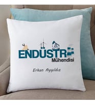 Kişiye Özel Endüstri Mühendisine Hediye Yastık