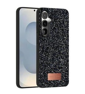 Onegif Samsung Galaxy S25 Bright Simli Kapak - Siyah