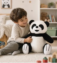 SEVİMLİ  PANDA NO 1 (Siyah - Beyaz)