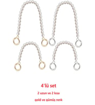 4'lü Çanta Askı Uzatıcı & Çanta Aksesuarı Seti  31+21 cm