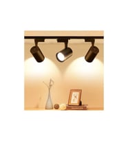30w Ray Spot Ve Ray Seti - 3 Adet Ray Spot Günışığı - 1 Metre Ray Siyah
