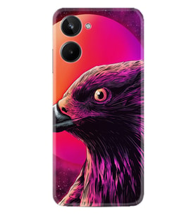 11 Pro Kılıf Silikon Desen Özel Seri Red Eagle 1752