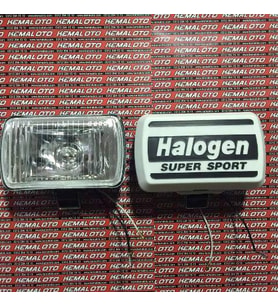 Halogen Kapaklı  Dikdörtgen Sis Lambası