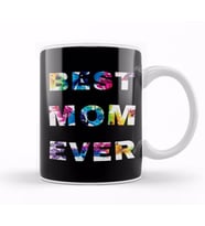 Best Mom Ever Anneler Günü 04 Kupa Bardak Porselen