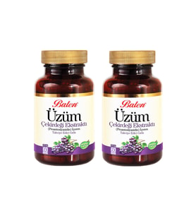 Balen Üzüm Çekirdeği Ekstraktı 375 Mg 60 Kapsül x 2 Adet