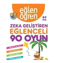 Eğlen Öğren 8-9 Yaş - Zeka Geliştiren Eğlenceli 90 Oyun