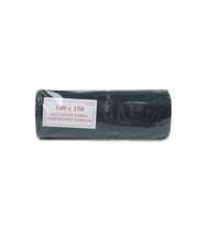 Hantal Boy Çöp Torbası 100 x 150 cm 10 Lu Rulo x 1 Paket = 10 Adet (Siyah)