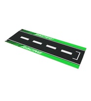 Skm Universal Yeşil Desenli 80 X 220 Cm Kaydırmaz Motosiklet Halısı