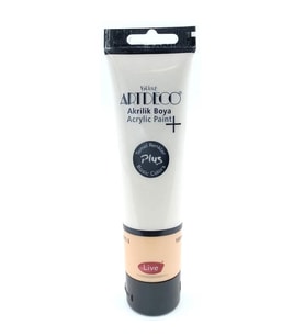 Artdeco Plus Akrilik Boya 100ml Tüp Çinko Beyazı 501 