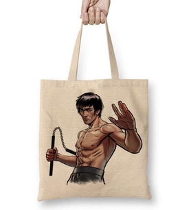 Bruce Lee Bez Çanta Uzun Saplı