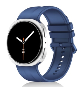 Lexroo Galaxy Watch 9 40mm KRD-159 22mm Silikon Kordon - Lacivert