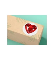 Sevgililer Günü Serisi 2 Yuvarlak Mat Çıkartma Valentine's Day Series Round Sticker 4 Cm (40 Adet)