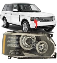 Land Rover III Vogue L322 2010-2012 Sol Far Komple Beyinler Üstünde Tak Çalıştır