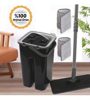 Pratik Mikrofiber Tablet Mop 2 Paspaslı Smart Mob Sihirli Temizlik Seti Yeni Nes